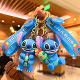 Lilo Stitch Keychain Stitch Action Figure  Keychains Pendent Ornament Dolls Collection Model Stitch Toys For Kids Gift