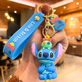 Lilo Stitch Keychain Stitch Action Figure  Keychains Pendent Ornament Dolls Collection Model Stitch Toys For Kids Gift