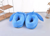 Disney Stitch Cotton Slipper Anime Cartoon Model Winter Warm Indoor Shoes Toys Plush Stuffed Home Slippers Baby Birthday Gifts