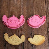 Stitch Cartoon Cutter Cake Cookie Mold Cutter Fondant Baking Tool Biscuit Cartoon Biscuit Mould Baking Tools
