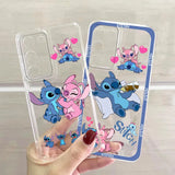 Lilo Stitch Disney Cute For Samsung Transparent Phone Case