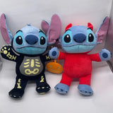 Disney Skeleton Stitch Plush Dolls Anime Cartoon Toy Lilo and Stitch  Plushie Stuffed Toys Birthday Gifts for Kids