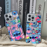 Cartoon Stitch Lilo Cute Phone Case Anger Eyes For IPhone
