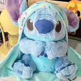 30cm Lilo and Stitch Disney Plush Toys Baby Swaddle Kawaii Pixar Anime Plushie Stich Dolls Soft Stuffed Gift for Children Kids