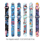 Disney Lilo & Stitch Silicone Apple Watch Band for iwatch  Cartoon Bracelet  for Apple Watch